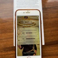 ایفون 6 گلد 128Gbسالم همراه باچهار قاب رایگان