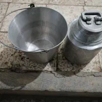 روغن دان و سطل شیر