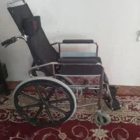 ویلچر تخت  شو .و توالت دار