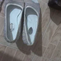 کفش سفید پاشنه بلند