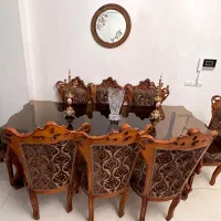 میز ناهارخوری ۸نفره در حد نو