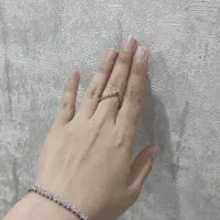 ست دستبند و انگشتر نقره