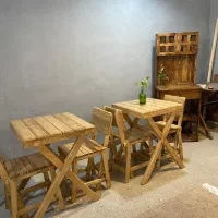 میزو صندلی مدل ثابت چوب روسی