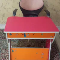 میز تحریر و صندلی فانتزی دخترانه