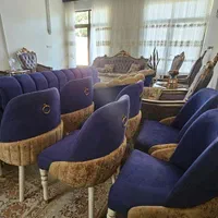 مبل ۸ نفره در حد نو خیلی تمیز سالم با میز شش نفره|مبلمان خانگی و میز عسلی|اصفهان, سرشبادران|دیوار