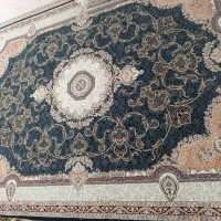 فرش کرم سورمه ای