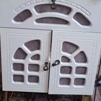 میز اتو باکس دار خاکستری
