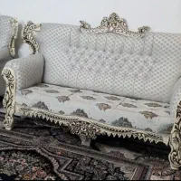 مبل سلطنتی در حد نو تخفیف پای معامله|مبلمان خانگی و میز عسلی|تهران, هلال احمر|دیوار