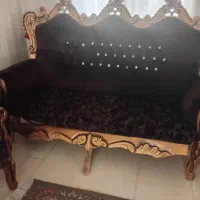 مبل هفت نفره ومیز تلویزیون|مبلمان خانگی و میز عسلی|محمدیه-قزوین, |دیوار