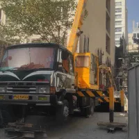 اجاره جرثقیل 7تن(«با۳۰متر دکل»)درکلیه نقاط تهران