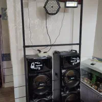 ست رقص نور و دود زا و لیزر با استند|آلات موسیقی|نظرآباد, نظرآباد|دیوار