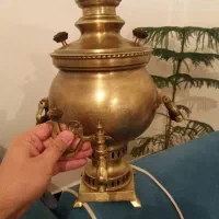 سماور زغالی مهر دار