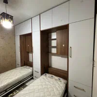 تخت خواب کمد تاشو افقی کمجا پاکچوب اقساط نئوکلاسیک|تخت و سرویس خواب|تهران, یافت آباد جنوبی|دیوار
