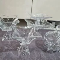 ست پذیرایی کریستال ۶ پارچه مارک سوگا اصل ژاپن|ظروف سرو و پذیرایی|کامیاران, |دیوار
