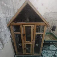 قفس چوبی بزرگ