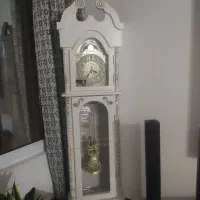 ساعت ایستاده رنگ سفیدکاملاسالم