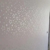 نقاشی طرح کاغذ دیواری با رنگ نانو،نقاشی ساختمان|خدمات پیشه و مهارت|همدان, |دیوار