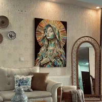 تابلو رنگ روغن حضرت مریم