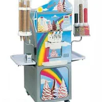 نمایندگی فروش بستنی ساز قیفی ایتالیایی لبه رنگی