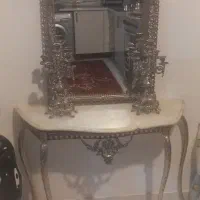 اینه وشمعدان برنجی