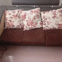 یک دست مبل هفت نفره دست دوم به فروش میرسد|مبلمان خانگی و میز عسلی|سمنان, |دیوار