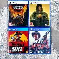 Gears of War Death Stranding Red Dead2 Mafia رد دد