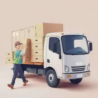 مبلی باربری تریلی کامیون ده چرخ بارنامه خاور مسقف