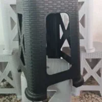 صندلی پلاستیکی چهارپایه حصیری