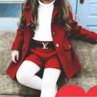 ست ۴ تیکه یلدایی دخترانه کاترین مناسب ۳ تا ۱۰ سال