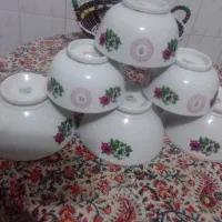 کاسه و پارچ قدیمی عتیقه