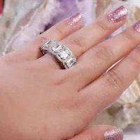 انگشتر نقره مارکیزجواهری صورتی پینکsilver rezazade|بدلیجات|تبریز, |دیوار