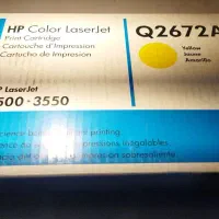 کارتریج چاپگر رنگی HP  Q2672A رنگ زرد  رنگ زرد