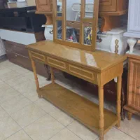 آینه کنسول چوبی
