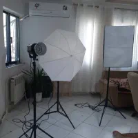 فلاش عکاسی ست کامل|دوربین عکاسی و فیلم‌برداری|گرگان, |دیوار