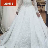 فروش لباس عروس  فقط یکبار پوشیده شده