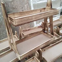 پا سماوری چوب روسی