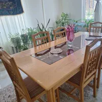 میز نهار خوری ۶ نفره
