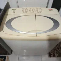 ماشین لباسشویی دوقلو.برند سانی
