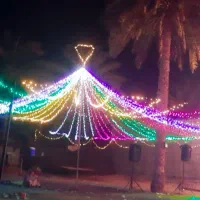 ریسه آرایی|ریسه و چراغ تزئینی|میناب, |دیوار