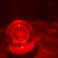 گوی هفت رنگ سایز بزرگ طرح چرخ و فلک