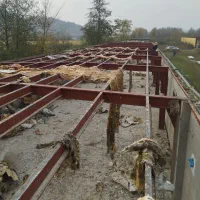 اجرای انواع آلاچیق وسقفهای شیروانی نصب سازهای سوله