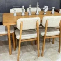 میز نهار خوری ۶ نفری کد ۹۷۵۴۴۳ تولیدی میلاد