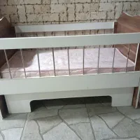 تخت بچه با تشک|تخت و سرویس خواب|هشتگرد, فاز ۱ مهستان|دیوار