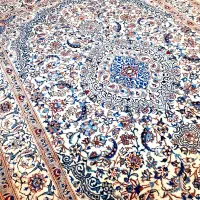 اقساط بی بهره فرش دست بافت گل ابریشم ۱۲ متری نائین|فرش|تهران, گلستان (شهرک راه آهن)|دیوار