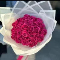 دسته گل روبانی