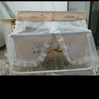 گهواره شادی مدل مخمل طرح باغ وحش