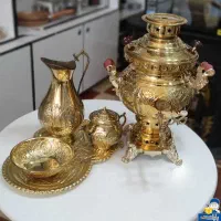 سرویس سماور برنجی اصل