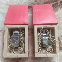 یه جفت ساعت مارک الگانس وانگشترنقره عقیق دست نوشته