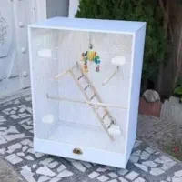 قفس عروس هلندی گرینچیک کوتوله|لوازم جانبی حیوانات|شیراز, شهرک گلستان|دیوار