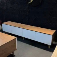 زیر تی وی طرح چوب ورق بزنید